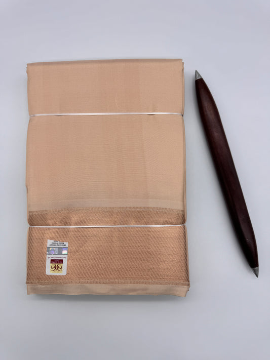 3inch Traditional Border Pure Silk Veshti